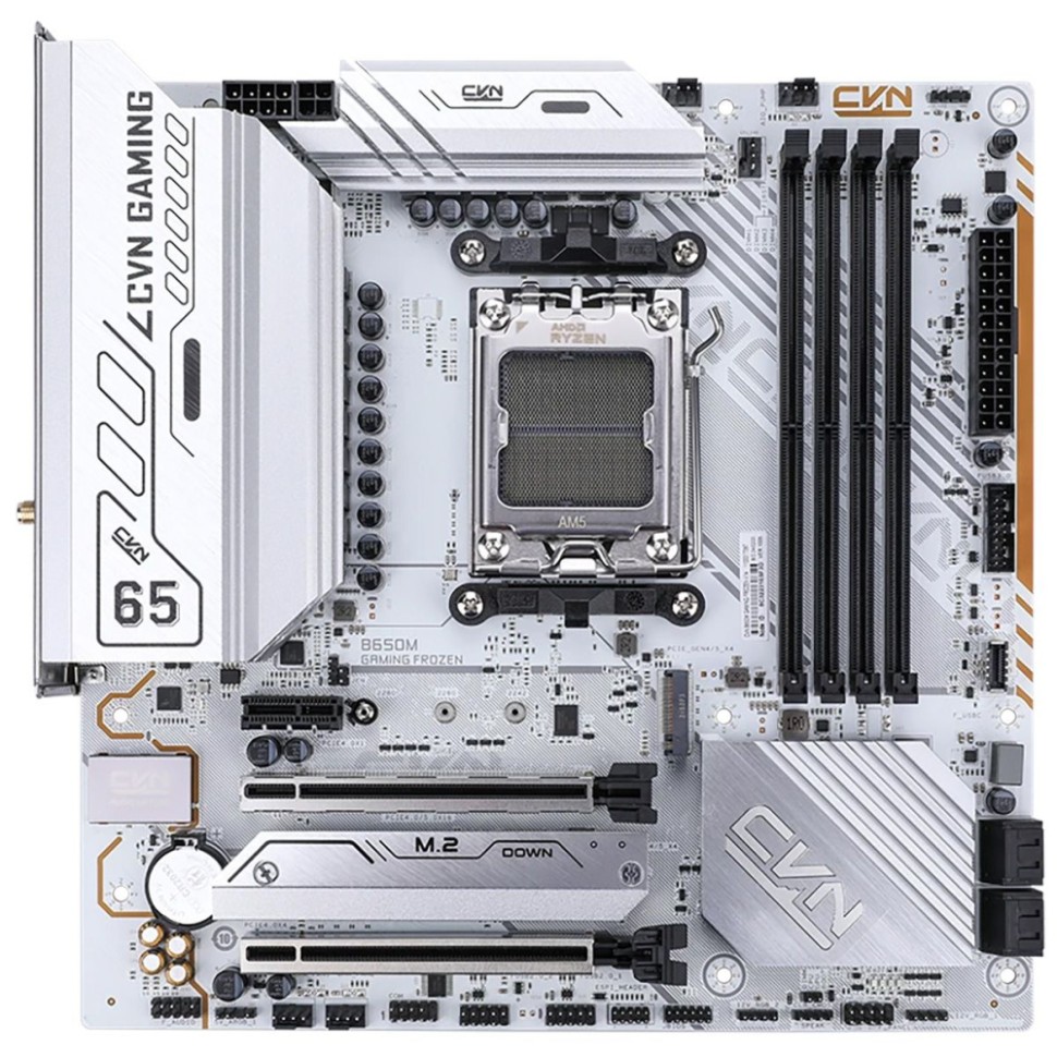 Материнская плата Colorful CVN B650M GAMING FROZEN V14 White