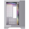 Компьютерный корпус Powercase VISION Micro TG 4х 120mm 5-color fan White mATX CVWM-L4