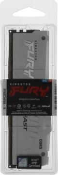 Оперативная память 16 Gb 6800 MHz Kingston FURY Beast RGB White (KF568C34BWA-16)