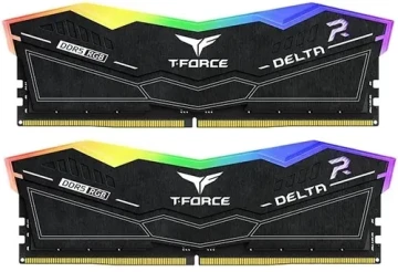 Оперативная память 32 Gb 5600 MHz Team Group T-FORCE DELTA RGB Black (FF3D532G5600HC36BDC01)