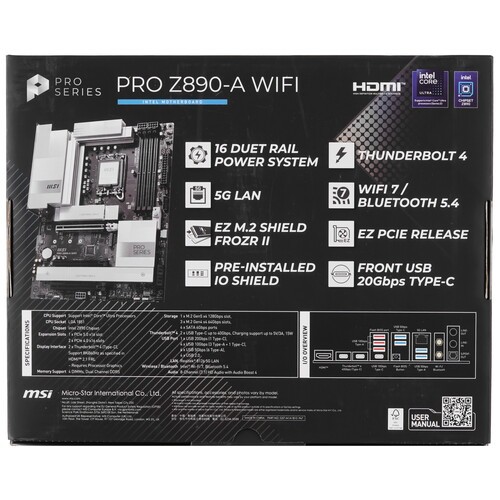 Материнская плата MSI PRO Z890-A WIFI