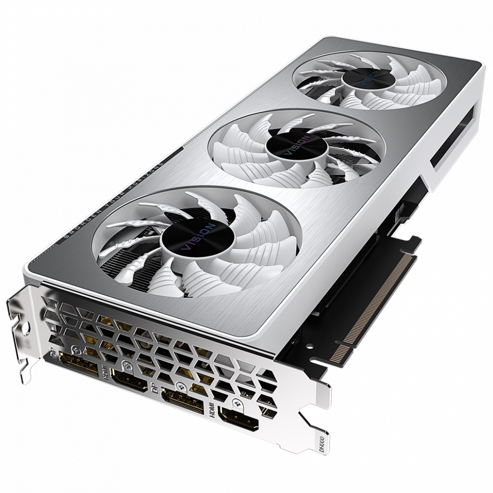 Видеокарта GIGABYTE (GV-N3060VISION OC-12GD) GeForce RTX 3060 12GB VISION OC