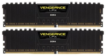Оперативная память 16 Gb 3600 MHz CORSAIR VENGEANCE LPX Black (CMK16GX4M2D3600C16)