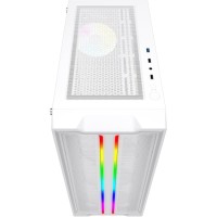 Компьютерный корпус Powercase MISTRAL EVO WHITE CMIEW-F4S