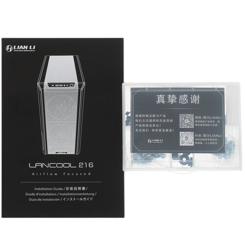 Компьютерный корпус Lian Li LANCOOL 216R-W White (G99.LAN216RW.10R)