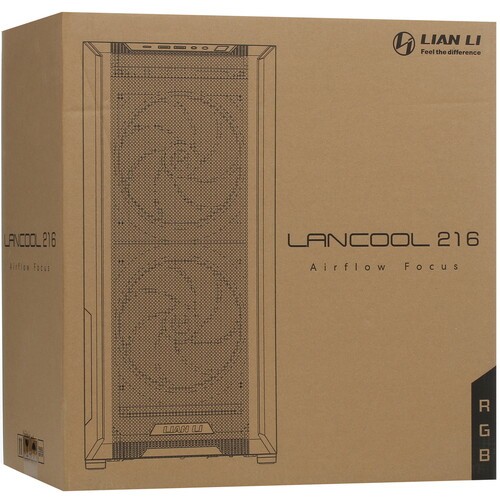 Компьютерный корпус Lian Li LANCOOL 216R-W White G99.LAN216RW.10R