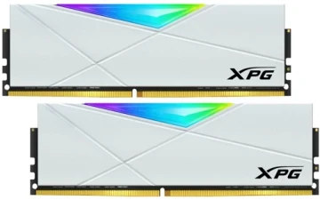 Оперативная память 16 Gb 3600 MHz ADATA XPG SPECTRIX D50 White RGB (AX4U36008G18A-DW50)