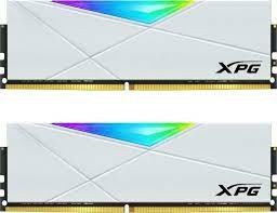Оперативная память 16 Gb 3600 MHz ADATA XPG SPECTRIX D50 White RGB (AX4U36008G18A-DW50)