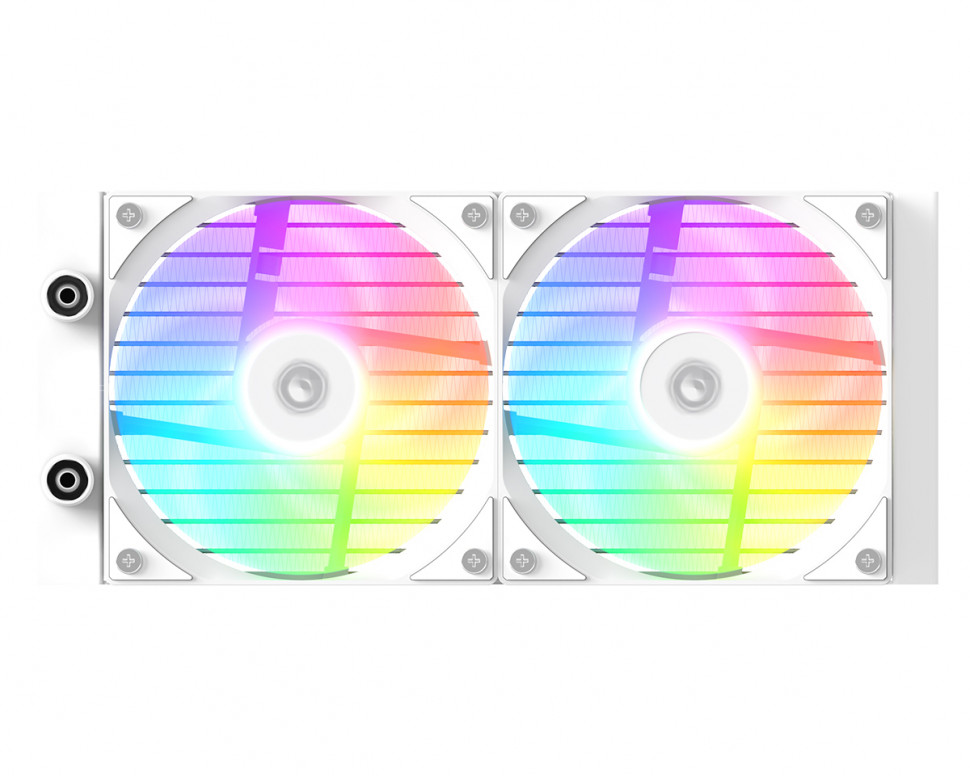 Система жидкостного охлаждения для процессора ID-COOLING FX240 LCD ARGB White