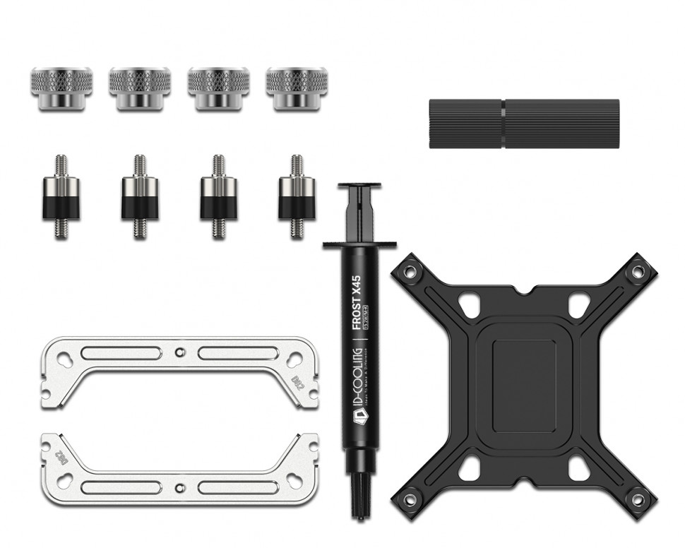 Система жидкостного охлаждения для процессора ID-COOLING FX240 LCD ARGB White
