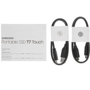 Внешний SSD Samsung 2000 Gb T7 EXTERNAL Black MU-PC2T0K/WW