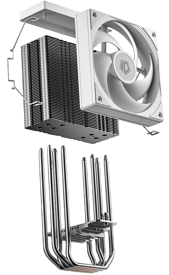 Кулер для процессора ID-COOLING FROZN A410 SE White