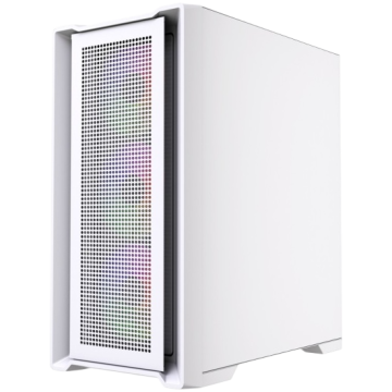Компьютерный корпус Powercase ALISIO Micro X4W V2 LE ARGB White (CAMCXW-A4-LE)