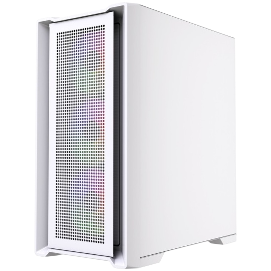 Компьютерный корпус Powercase ALISIO Micro X4W V2 LE ARGB White (CAMCXW-A4-LE)