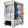 Компьютерный корпус Powercase ALISIO Micro X4W V2 LE ARGB White (CAMCXW-A4-LE)