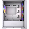 Компьютерный корпус Powercase ALISIO Micro X4W V2 LE ARGB White (CAMCXW-A4-LE)