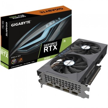 Видеокарта GIGABYTE (GV-N3060EAGLE-12GD) GeForce RTX 3060 12GB EAGLE