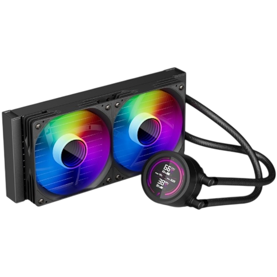 Система жидкостного охлаждения для процессора 1STPLAYER TS4 240 Black (TS4-240-BK)