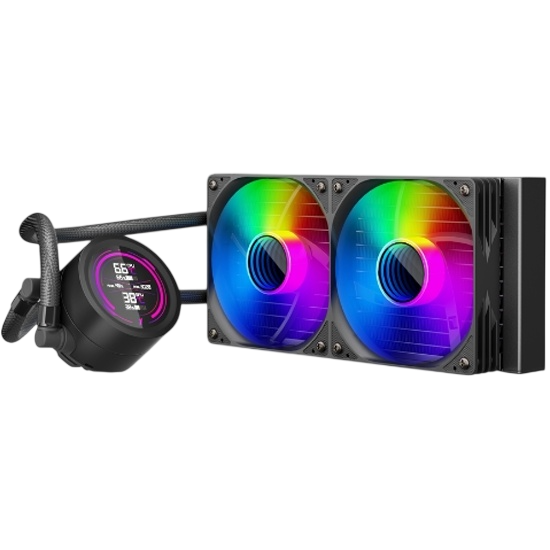 Система жидкостного охлаждения для процессора 1STPLAYER TS4 240 Black (TS4-240-BK)