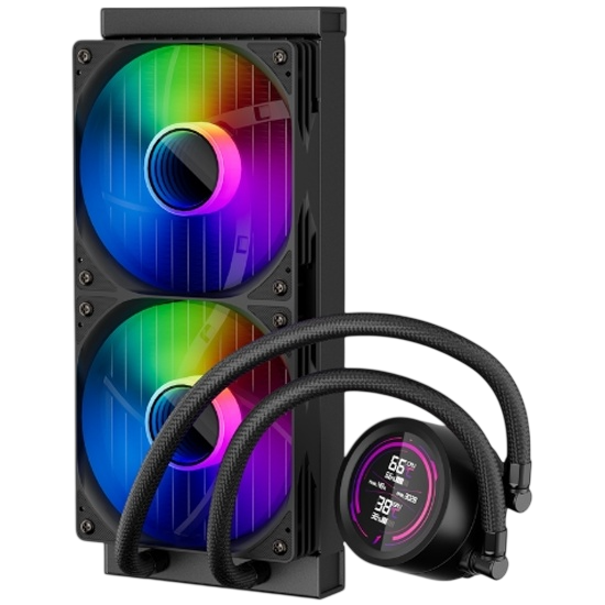 Система жидкостного охлаждения для процессора 1STPLAYER TS4 240 Black (TS4-240-BK)