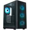 Компьютерный корпус XASTRA A409 4ARGB-UC Black (A409-4FС12A-UC)