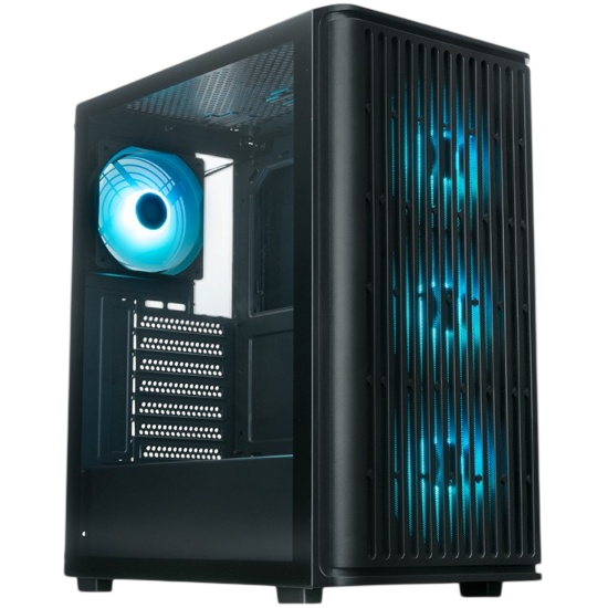 Компьютерный корпус XASTRA A409 4ARGB-UC Black (A409-4FС12A-UC)