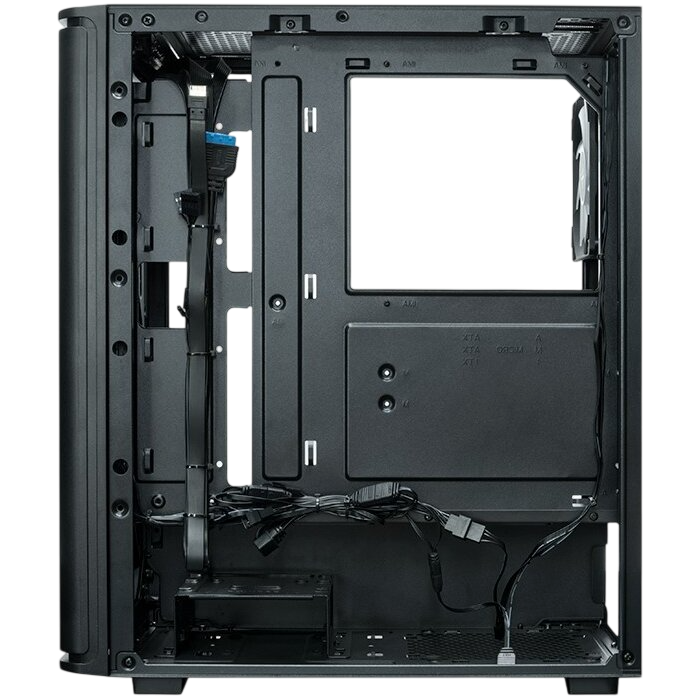Компьютерный корпус XASTRA A409 4ARGB-UC Black (A409-4FС12A-UC)