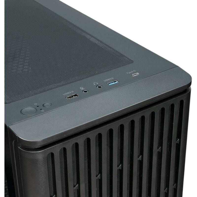 Компьютерный корпус XASTRA A409 4ARGB-UC Black (A409-4FС12A-UC)