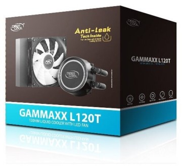 Система водяного охлаждения для процессора Deepcool GAMMAXX L120T Red