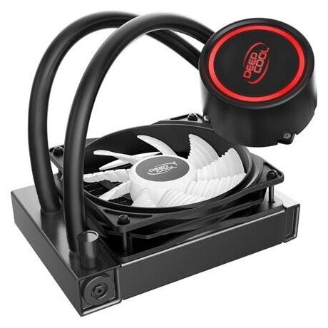 Система водяного охлаждения для процессора Deepcool GAMMAXX L120T Red