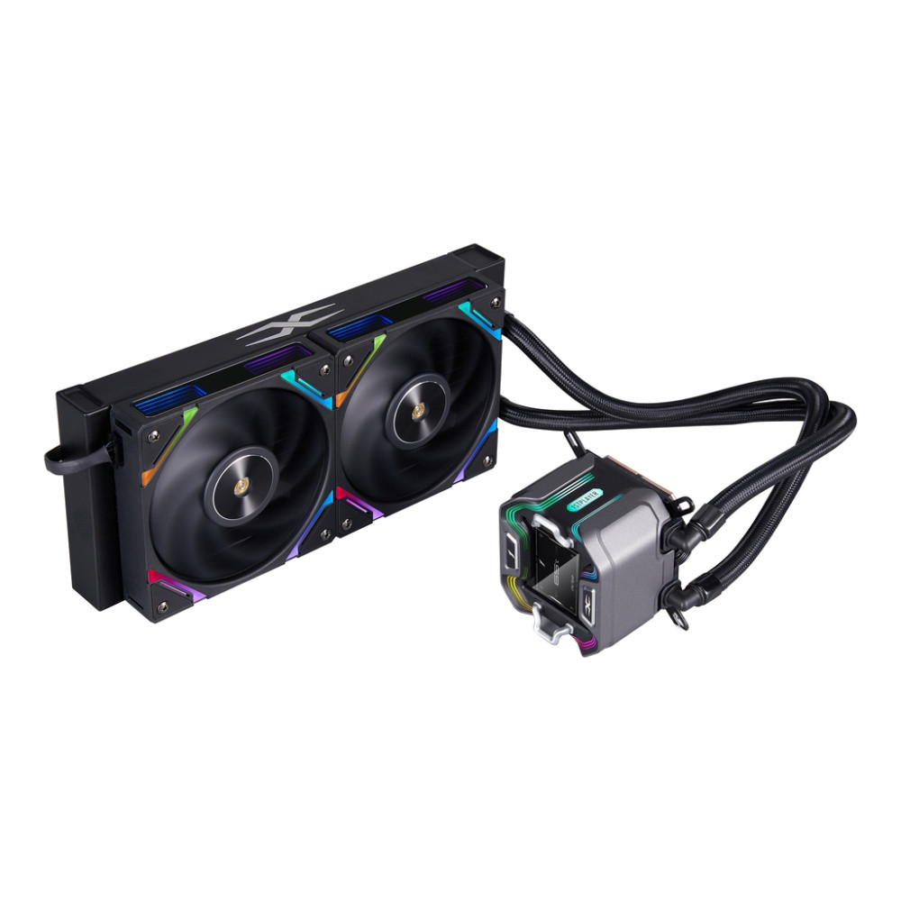 Система жидкостного охлаждения для процессора 1STPLAYER X-240 ARGB Black (X-240-BK)