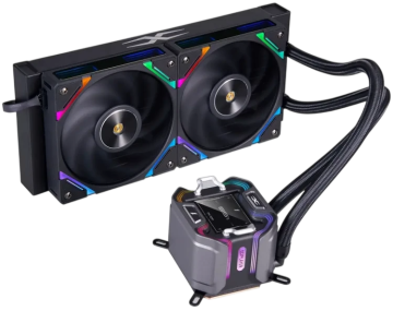 Система жидкостного охлаждения для процессора 1STPLAYER X-240 ARGB Black (X-240-BK)