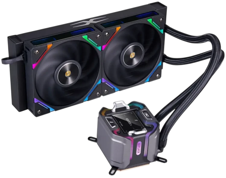 Система жидкостного охлаждения для процессора 1STPLAYER X-240 ARGB Black (X-240-BK)