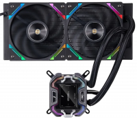 Система жидкостного охлаждения для процессора 1STPLAYER X-240 ARGB Black (X-240-BK)