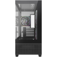 Компьютерный корпус Powercase Vision Micro S3B TG ARGB Black (CVMMSB-A3)