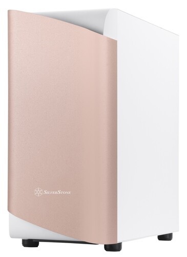 Компьютерный корпус SilverStone Pink/White Gold TG SST-SEA1GW-G