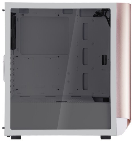 Компьютерный корпус SilverStone Pink/White Gold TG SST-SEA1GW-G