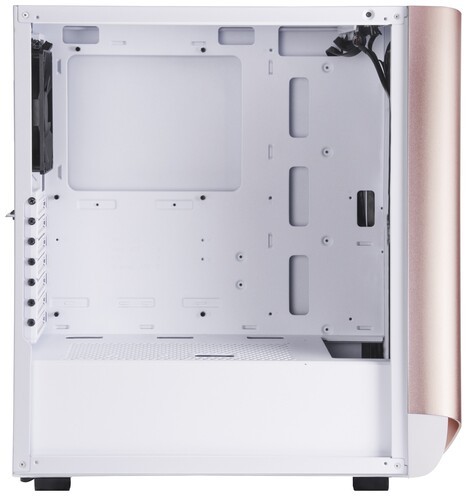 Компьютерный корпус SilverStone Pink/White Gold TG SST-SEA1GW-G