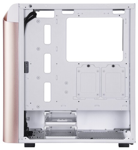 Компьютерный корпус SilverStone Pink/White Gold TG SST-SEA1GW-G