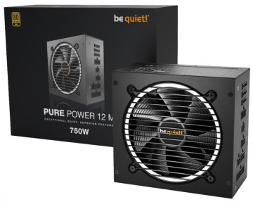 Блок питания Be Quiet! 750W PURE POWER 12 M BN343 16 pin (PCIe 5.0 Connector Cable Details)