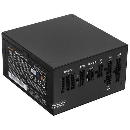Блок питания Be Quiet! 750W PURE POWER 12 M BN343 16 pin (PCIe 5.0 Connector Cable Details)