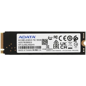 Твердотельный накопитель ADATA XPG 500 Gb ALEG-750-500GCS