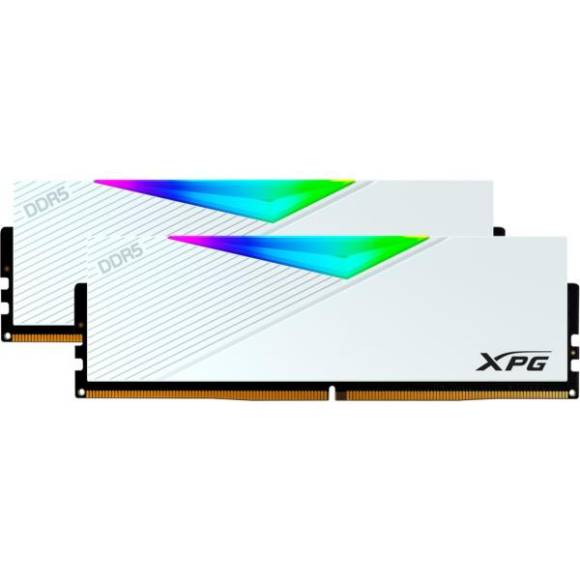 Оперативная память 32 Gb 7200 MH ADATA XPG LANCER White RGB (AX5U7200C3416G-DCLARWH)