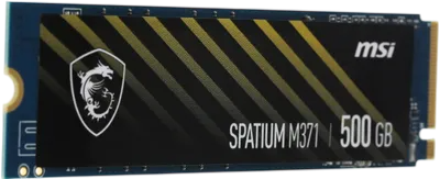 Твердотельный накопитель MSI 500 Gb SPATIUM M371 (S78-440K160-P83)