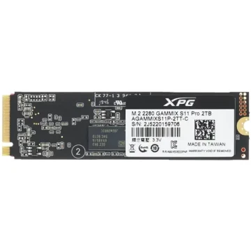 Твердотельный накопитель ADATA 2000 Gb GAMMIX S11 PRO AGAMMIXS11P-2TT-C XPG