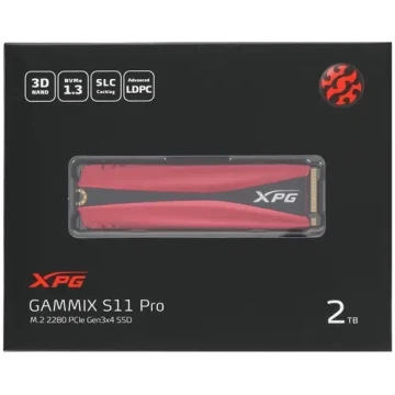 Твердотельный накопитель ADATA 2000 Gb GAMMIX S11 PRO AGAMMIXS11P-2TT-C XPG