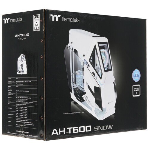 Компьютерный корпус ThermalTake AH T600 White CA-1Q4-00M6WN-00