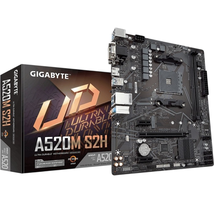 Материнская плата Gigabyte A520M S2H