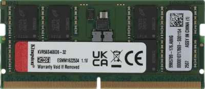 Оперативная память 32 Gb 5600 MHz Kingston ValueRAM (KVR56S46BD8-32)