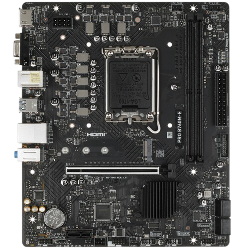 Материнская плата MSI PRO B760M-E